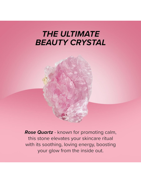 Rodillo Facial y Gua Sha Skin Gym Cuarzo Rosa Antienvejecimiento