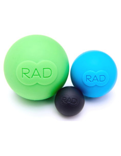 Pelotas de Masaje RAD Rounds - Terapia Miofascial (Paquete de 3)
