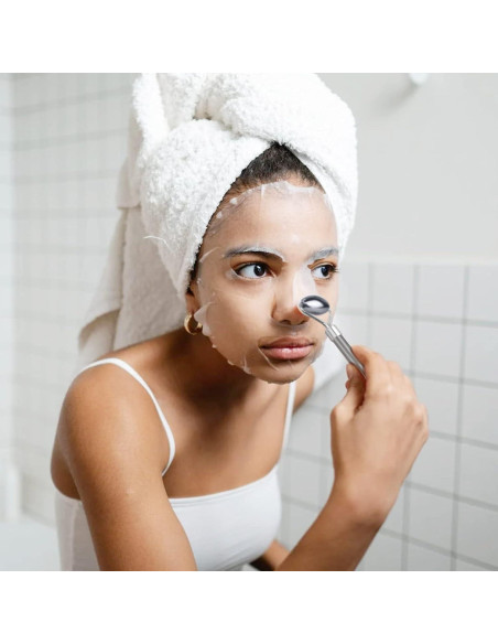 Rodillo Facial Aresvns Acero Inoxidable + Gua Sha 2 Piezas Rodillo Facial Aresvns Acero Inoxidable + Gua Sha 2 Piezas