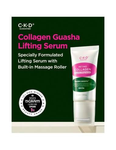 Suero Facial CKD Gua Sha 40 ml Colágeno y Retinol