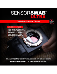 Swabs de Sensor Ultra 17mm Soluciones Fotográficas - Paquete de 12 2
