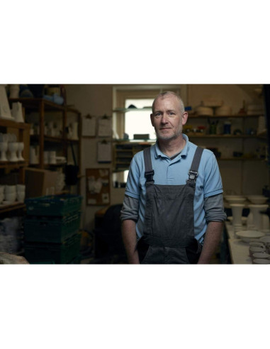 Juego de Azúcar y Crema Castle Arch Verde 10oz Hecho a Mano