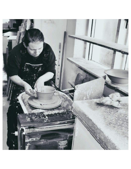 Juego de Azúcar y Crema Castle Arch Verde 10oz Hecho a Mano