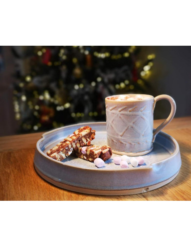 Juego de Azúcar y Crema Castle Arch Verde 10oz Hecho a Mano