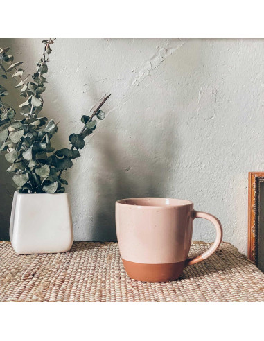 Juego de 4 Tazas de Latte MORA Cerámica 473ml Apta Microondas