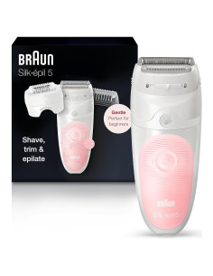 Epilador Braun Silk-épil 5-620 Inalámbrico Recargable 6 Piezas