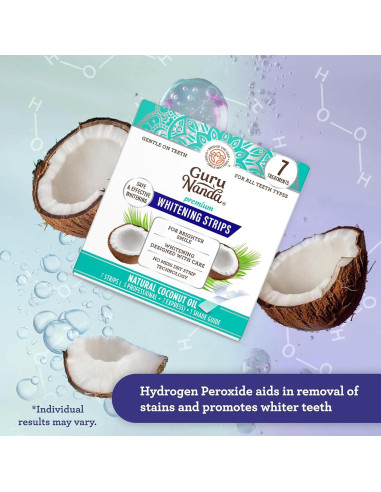 Tiras Blanqueadoras GuruNanda - 7 Tratamientos Efectivos