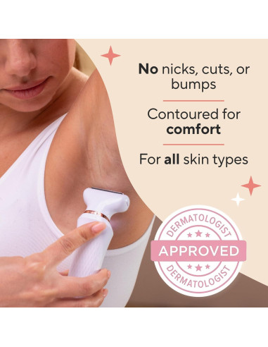 Depiladora Inalámbrica Finishing Touch para Axilas Sensibles