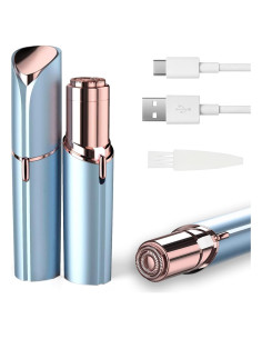 Eliminador de Vello Facial INNOBEAUT USB Indoloro Azul