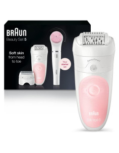 Epilador Braun SE5-895 Inalámbrico 5 en 1 Impermeable