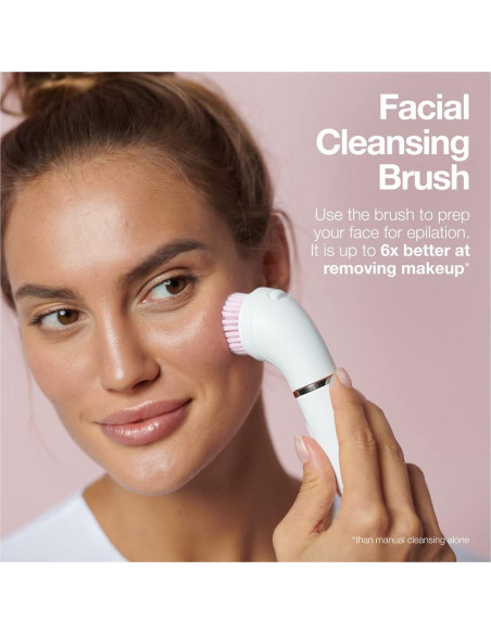 Epilador Braun SE5-895 Inalámbrico 5 en 1 Impermeable