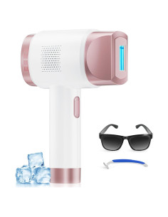 Depiladora Láser Aopvui IPL Enfriamiento por Hielo 999999 Destellos