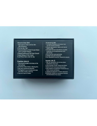 Borrador de Vello Germantique Negro Nano Cristal Reutilizable