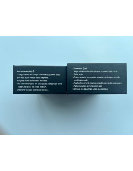 Borrador de Vello Germantique Negro Nano Cristal Reutilizable