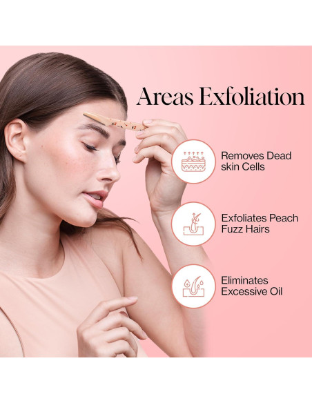 Navajas Dermaplaning Kitsch - 6 Piezas Exfoliantes