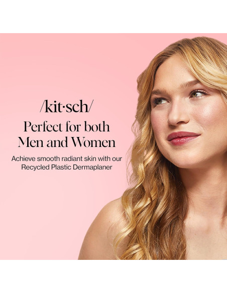 Navajas Dermaplaning Kitsch - 6 Piezas Exfoliantes