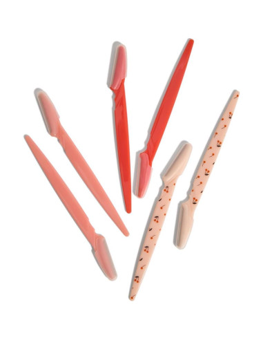 Navajas Dermaplaning Kitsch - 6 Piezas Exfoliantes