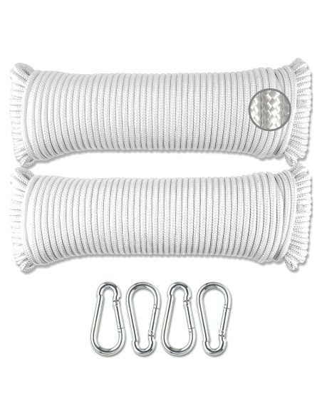 Cuerda Polipropileno Trenzada Wellmax 30,48 m Resistente UV