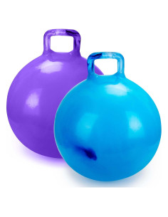 Paquete de 2 Pelotas Saltarinas Willingfun 45.72 cm con Bomba
