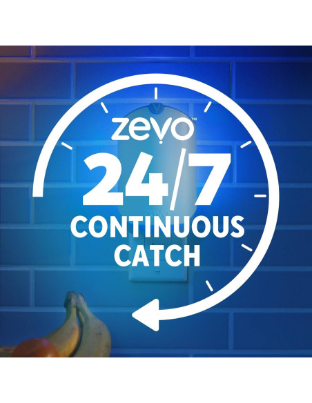 Trampa de Insectos Zevo Modelo 4 - 1 Dispositivo y 3 Cartuchos