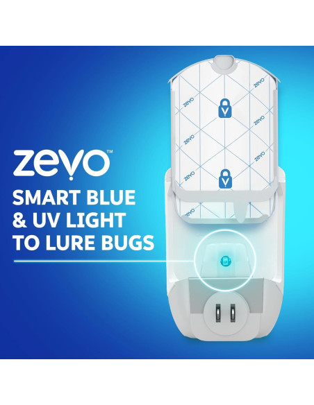 Trampa de Insectos Zevo Modelo 4 - 1 Dispositivo y 3 Cartuchos