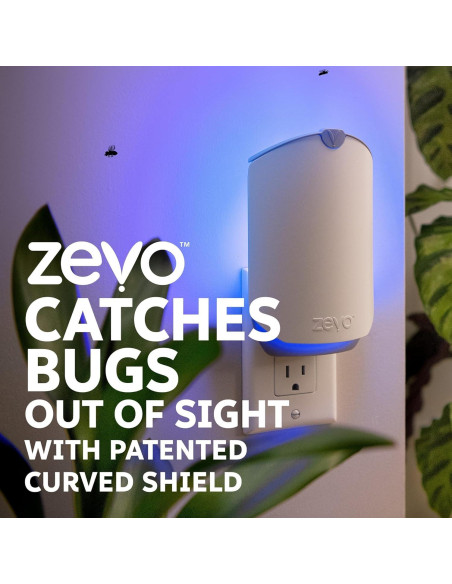 Trampa de Insectos Zevo Modelo 4 - 1 Dispositivo y 3 Cartuchos