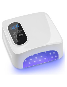 Lámpara de Uñas LED Inalámbrica Gerui 72W con Sensor