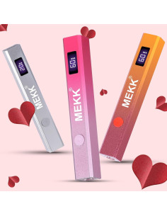 Luz UV de Mano MEKK Mini Lámpara LED Rosa Portátil 2