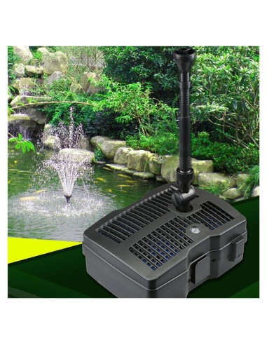 Bomba Sumergible COODIA 2500 L/H con Luz LED y Filtro