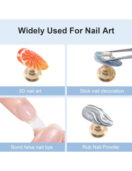 Gel de Pegamento para Uñas GazePlus 30ml Claro Duradero