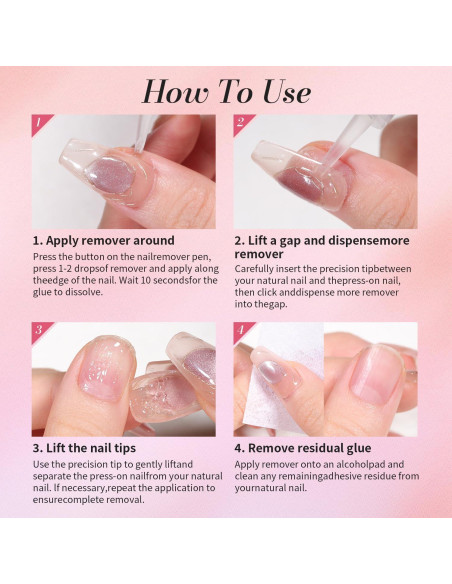 Gel de Pegamento Semisólido Curvlife 10g con Removedor 5ml