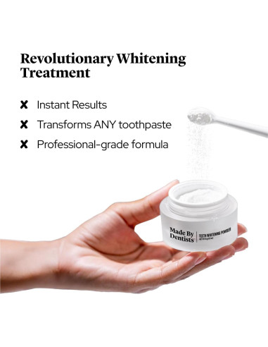 Polvo Blanqueador de Dientes - Hidroxiapatita 14g