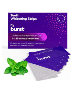 Kit de Tiras Blanqueadoras BURST para Dientes Sensibles - 10 Tratamientos