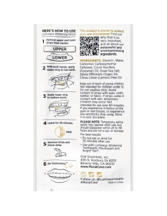 Tiras Blanqueadoras Lumineux 14 Piezas Sin Sensibilidad 2