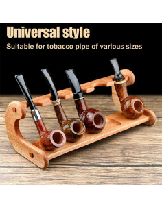 Soporte para Pipas de Tabaco PRIPRAEECK Madera 5 Capas 2