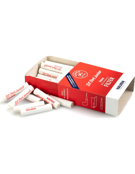 Filtros de Carbón Activado Vauen 9mm - 40 Unidades - Cerámica