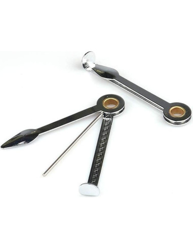 Paquete de 6 Herramientas de Limpieza de Pipa Sansheng 3 en 1