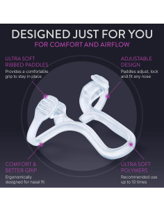 Dilatador Nasal Mute Rhinomed Paquete de 3 Antironquidos 2