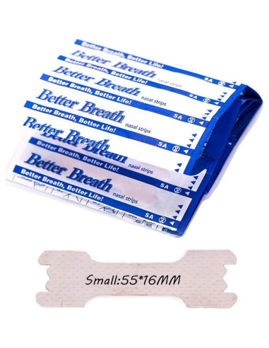 300 Tiras Nasales Angzhili Anti Ronquidos 55x16mm