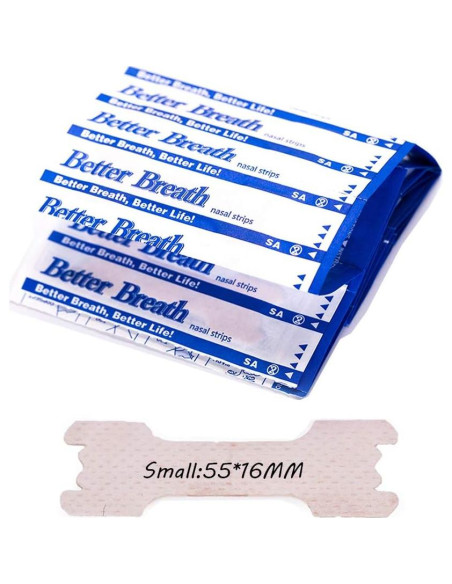 300 Tiras Nasales Angzhili Anti Ronquidos 55x16mm