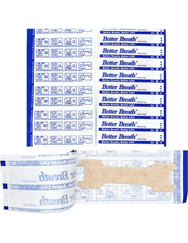 300 Tiras Nasales Angzhili Anti Ronquidos 55x16mm