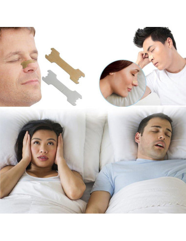 300 Tiras Nasales Angzhili Anti Ronquidos 55x16mm