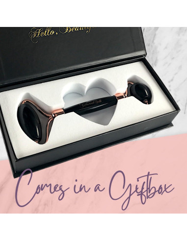 Rodillo Facial de Obsidiana Negra Celestial Silk 19.1x10.8cm