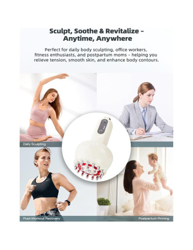 Masajeador Drenaje Linfático Yuonry G05 Anticelulitis