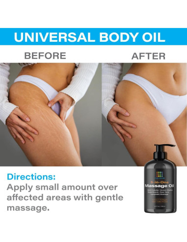 Aceite de Masaje Anticelulitis Sonuka 250 ml Drenaje Linfático