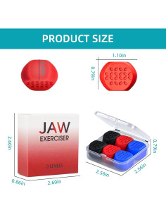 Ejercitador de Mandíbula LADYPONYCSC 3 Resistencias Ajustables 2
