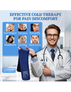 Máscara de Gel Frío FACEMOON para Ojos - Alivio Ojeras 2