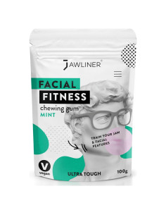 Chicle de Mandíbula Jawliner Menta 1 Cuenta 100% Vegano