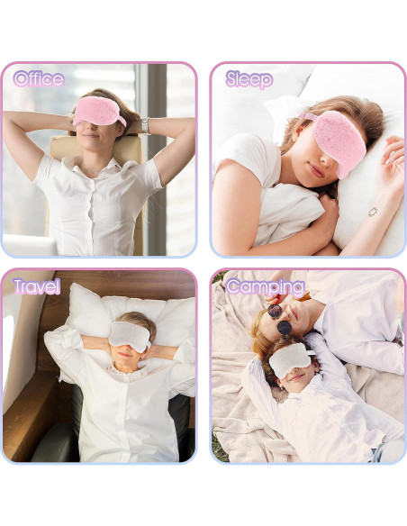 2 Pcs Máscara de Ojos Suave WY LIGHTING Nivel 565488