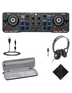 Controlador DJ Hercules Starlight + Auriculares + Estuche